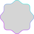 Decorative Blob Top Right